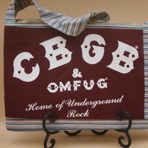 Club Bag Purse CBGB  Rock Punk